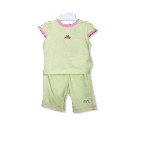 🍍24Mo NWT Agabang Striped Short Set Toddler - Picture 8 of 9